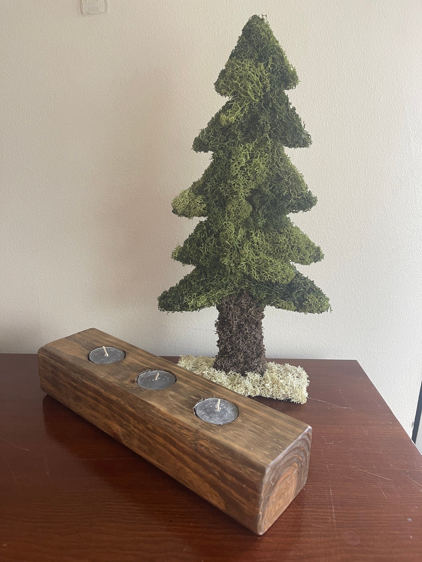 Preserved Moss Pine Tree | Home Decor | Christmas Tree | Green