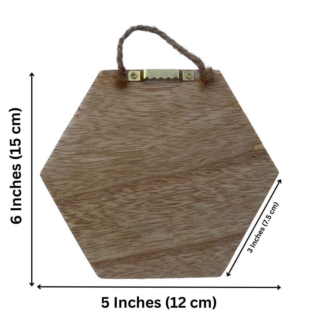 Honeycomb Preserved Moss Wall Art: Wood Hexagon Decor | USA - TARIFF FREE