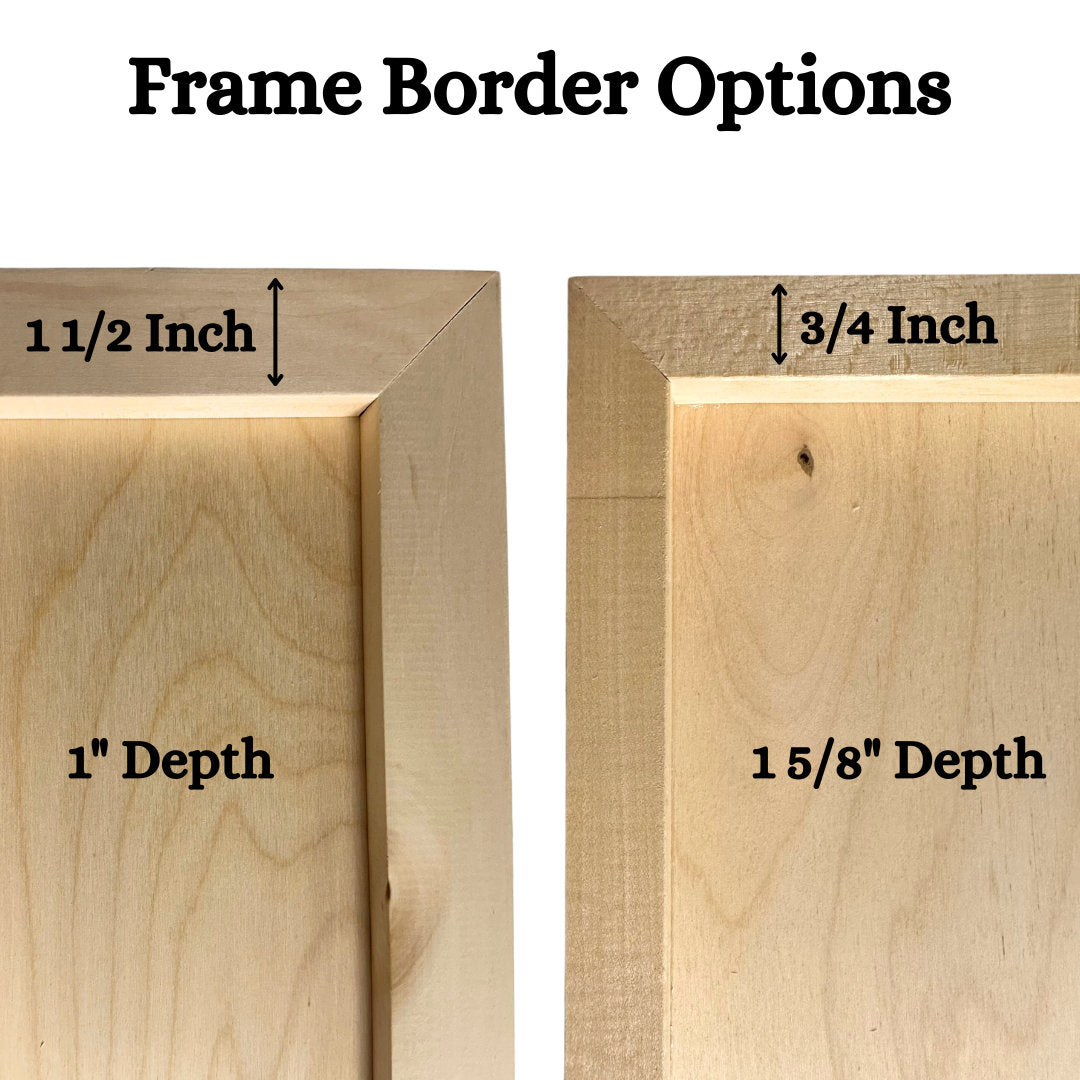 Framed Preserved Moss Wall Art: Reindeer & Pole Moss Set | USA - TARIFF FREE