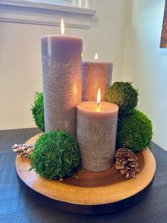 Moss Balls | Sheet Moss | Decorative Natural Moss Ball | Bowl Decor | Centerpiece | Multi Seasonal Gift | Wedding Centrepiece | Christmas