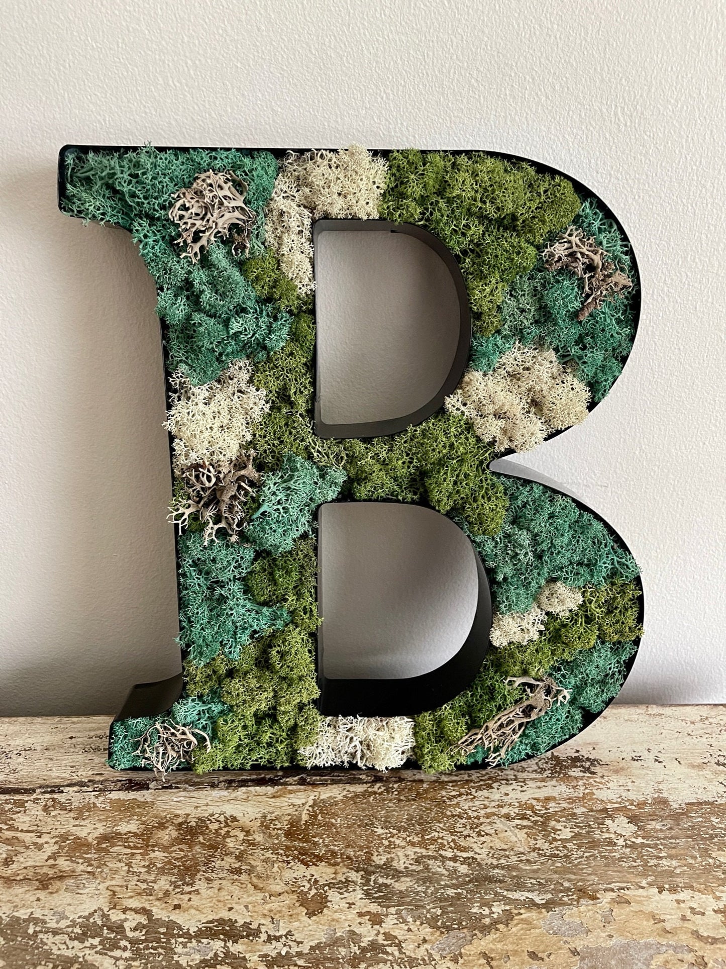 Moss Wall Letters | Moss Wall Art | Custom Letters | Moss Custom Signs | Preserved Moss Wall Art